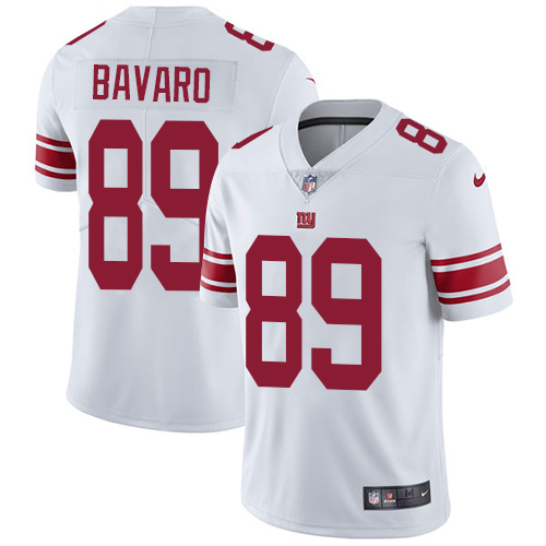 Nike Giants #89 Mark Bavaro White Men's Stitched NFL Vapor Untouchable Limited Jersey